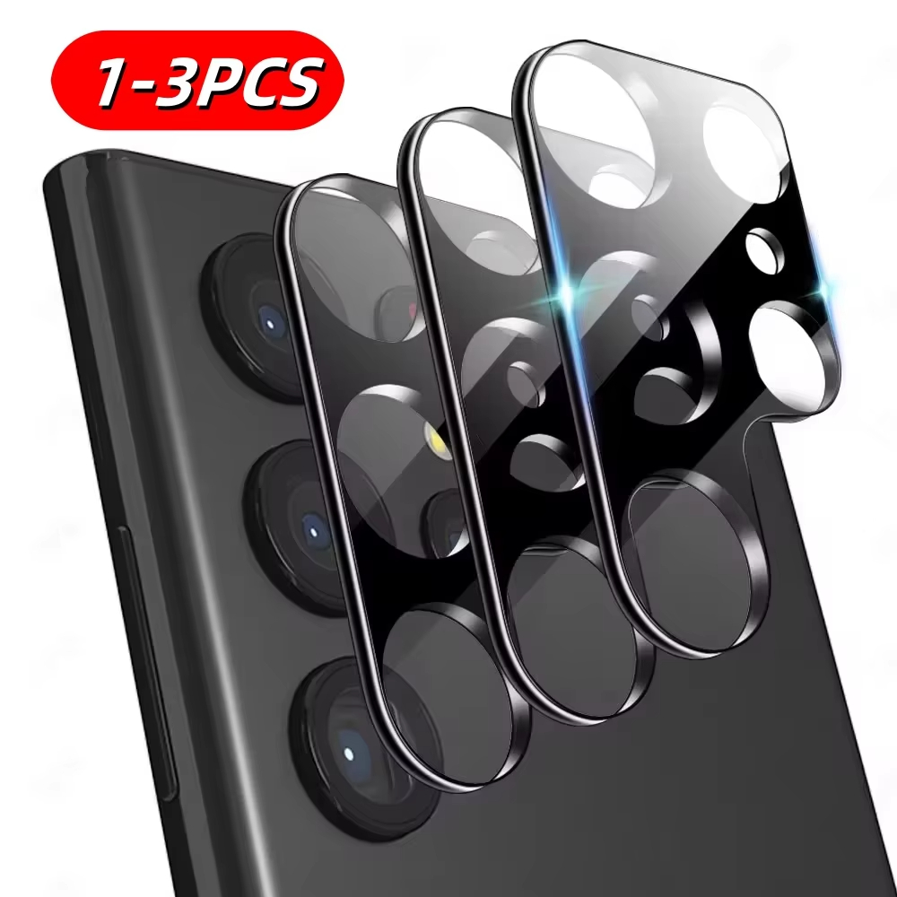 Photography Kit Samsung S26 Ultra - 1-3 adet 9H Kamera Lens Koruyucu
