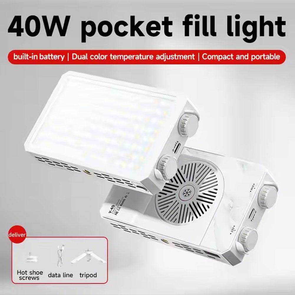 Photography Video - Özelleştirilebilir 40W LED Kamera Işığı 2500K-9000K