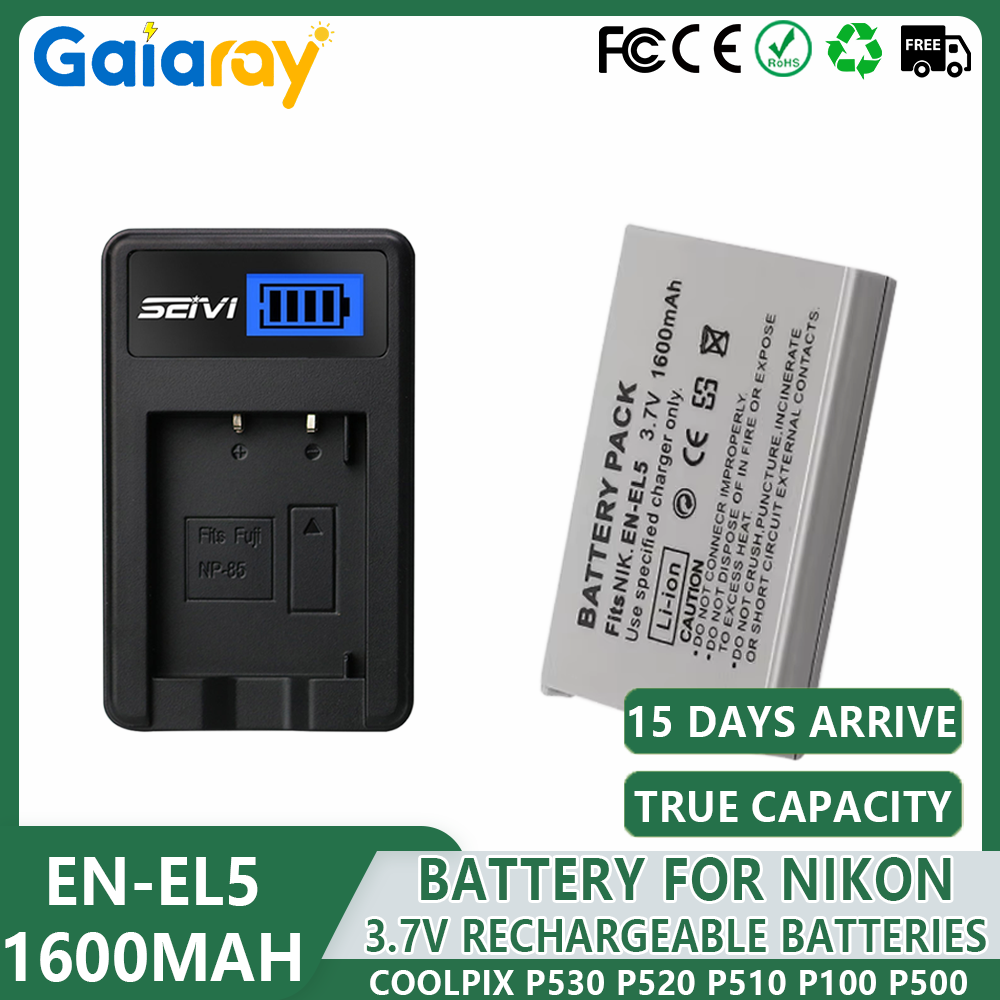 1-4 adet EN-EL5 ENEL5 Pil + LC - Nikon Camera D3500 incelemesi ve fiyatı