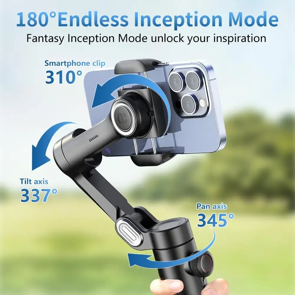 ApexTPAOCHUAN 3 Eksenli El Tip - Handheld Stabilizer Gimbal incelemesi ve fiyatı