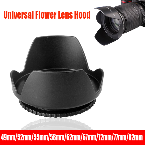 Evrensel Lens Hood 49mm 52mm 5 - Lens Hood Petal incelemesi ve fiyatı