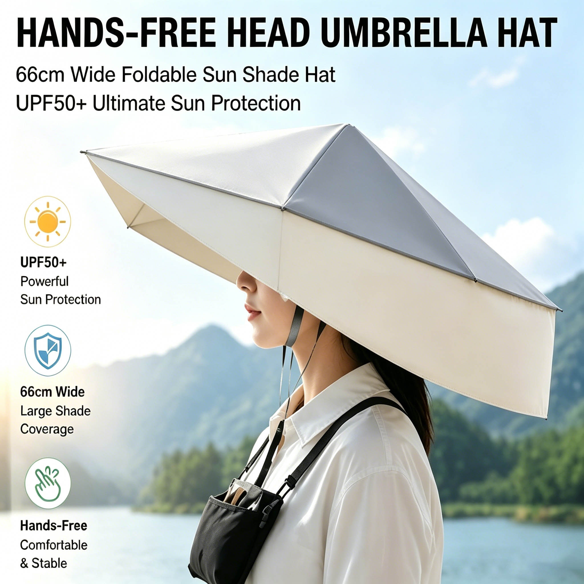 UPF50 + Katlanabilir Eller Ser - Photography Umbrella incelemesi ve fiyatı