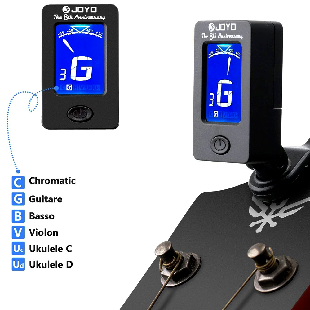 JOYO Gitar Tuner JT-01 360 Der - Photography Digital incelemesi ve fiyatı