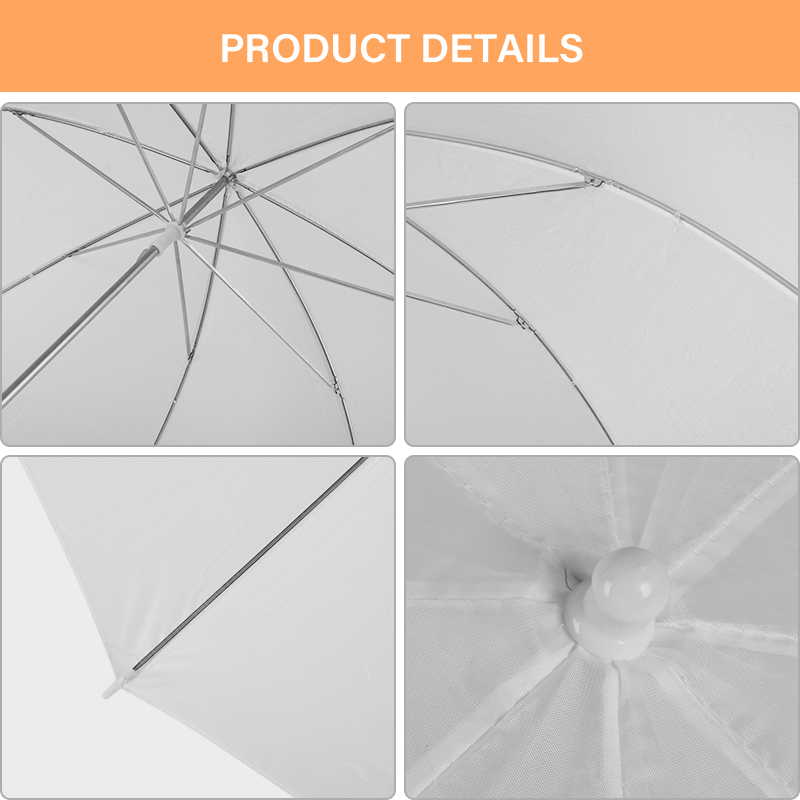 76 * 80cm X4 Şeffaf Beyaz Işık - Photography Umbrella incelemesi ve fiyatı