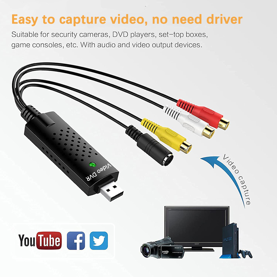 USB Video Yakalama Kartı Kolay - Photography Digital incelemesi ve fiyatı