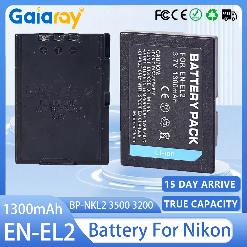 EN-EL2 Kamera Pil 1300 mAh 3.7 - Nikon Camera D3500 incelemesi ve fiyatı